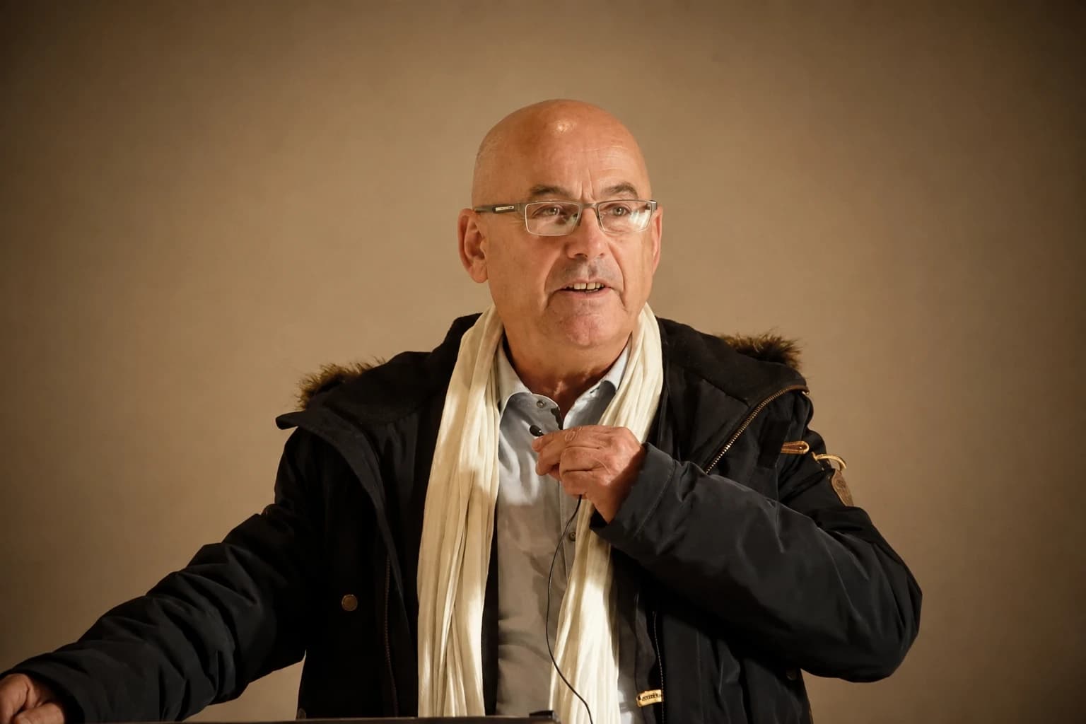 Luc Gootjes intervenant lors d’une conférence